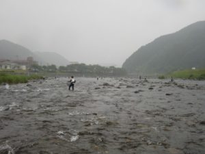 長良川鮎釣り